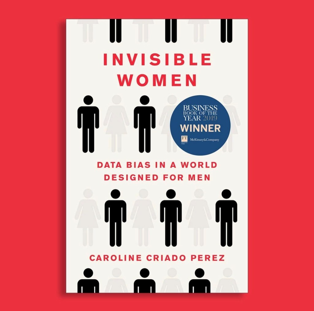 Book cover on red background